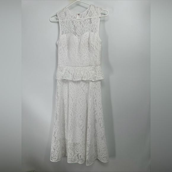 Lilly Pulitzer Dresses & Skirts - NEW Lilly Pulitzer Size 0 Nolea Lace Dress White Lined Sleeveless